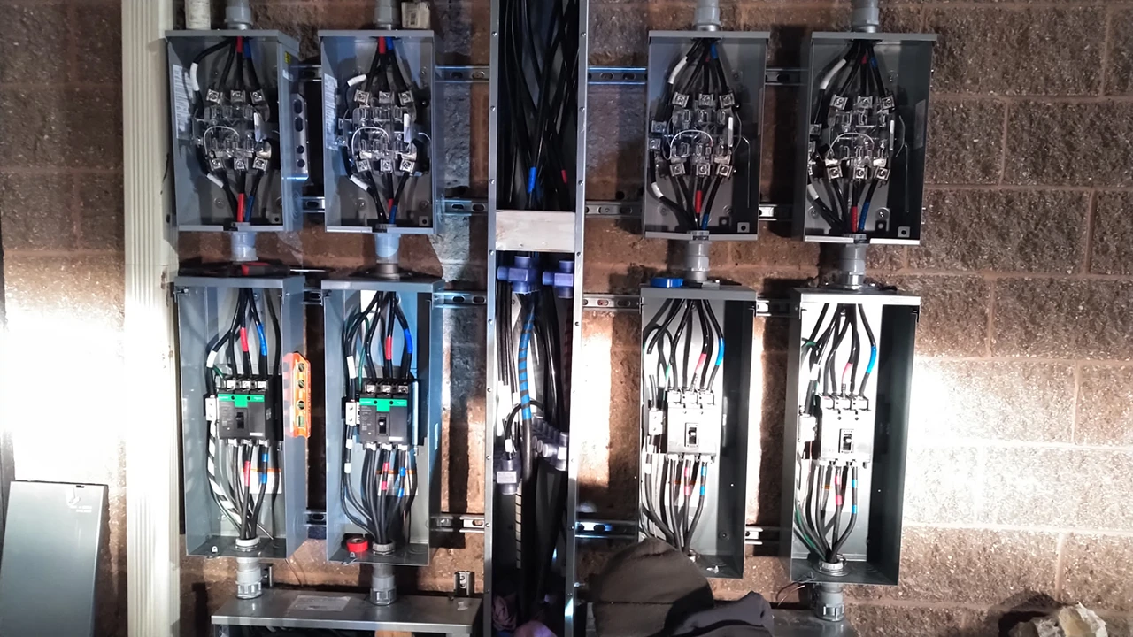 New electrical installation